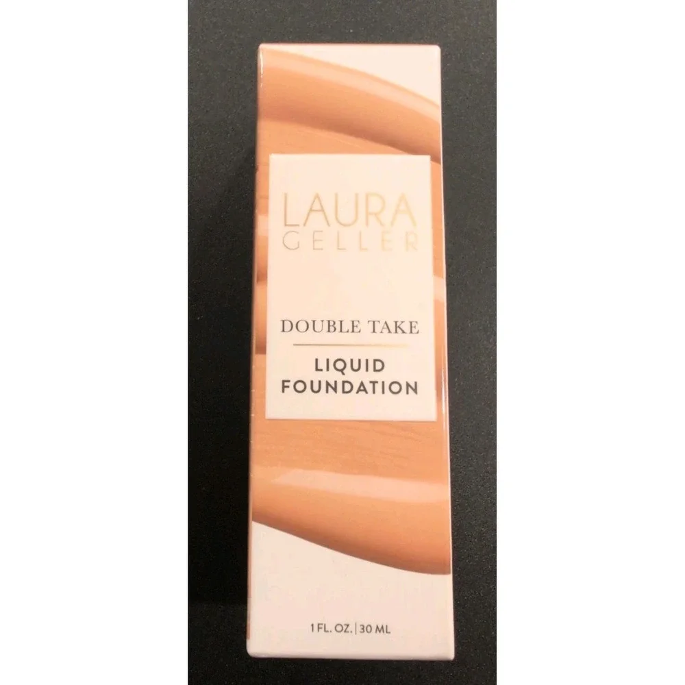 Laura Geller Double Take Liquid Foundation in Medium 1 fl oz New in Box